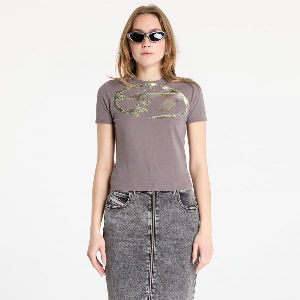 Tričko Diesel T-Uncutie-Long-P14 T-Shirt Frost Gray S