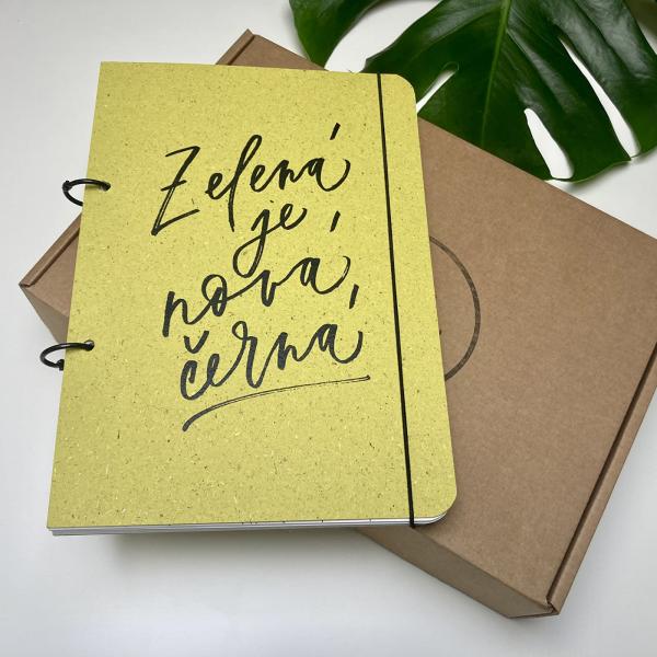 Be Nice EKO blok - Zelená je nová černá Universal