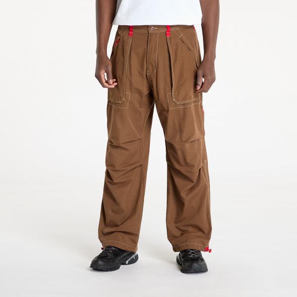 Kalhoty PLEASURES Public Utility Pants Brown 36