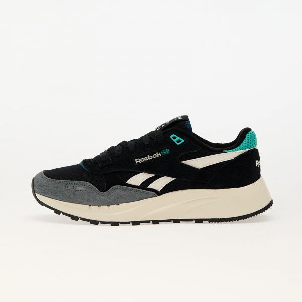 Tenisky Reebok Classic Leather 2400 Black/ Escape Blue/ Vintage Chalk EUR 44.5