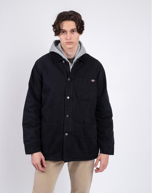 Dickies Stonewashed Duck Lined Chore Coat STONE XL