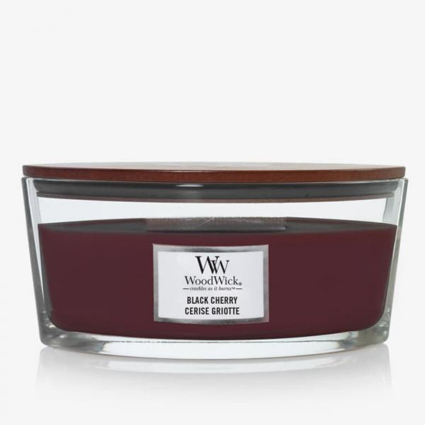 WoodWick Elipse Candle - Black Cherry Universal