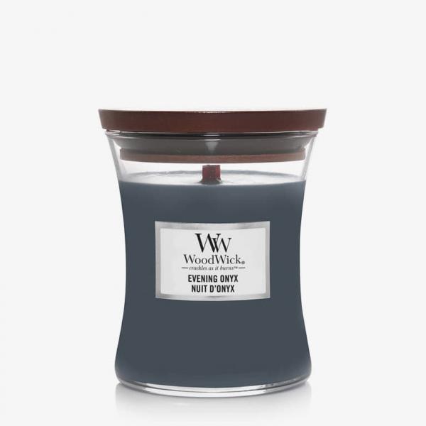 WoodWick Medium Hourglass Candle - Evening Onyx Universal