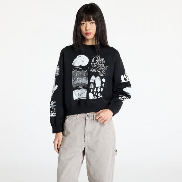 Mikina Nike ACG "Tuff Fleece" Women's Therma-FIT Repel Crew-Neck Sweatshirt Black/ Summit White S