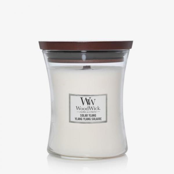 WoodWick Medium Hourglass Candle - Solar Ylang Universal