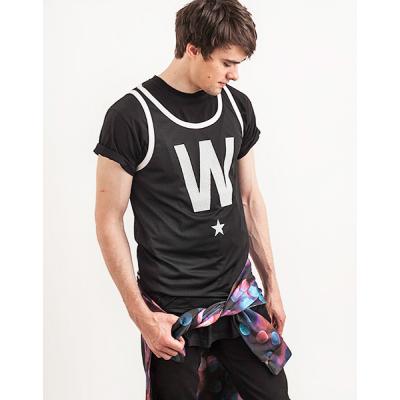 Tílko WeSC W Star BLACK