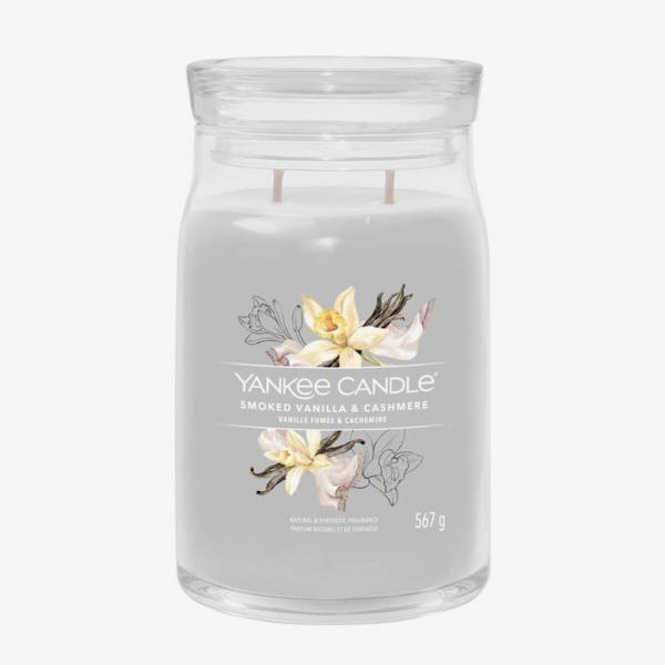 Yankee Candle Signature Large Jar 2 Wicks - Smoked Vanilla & Cashmere Universal