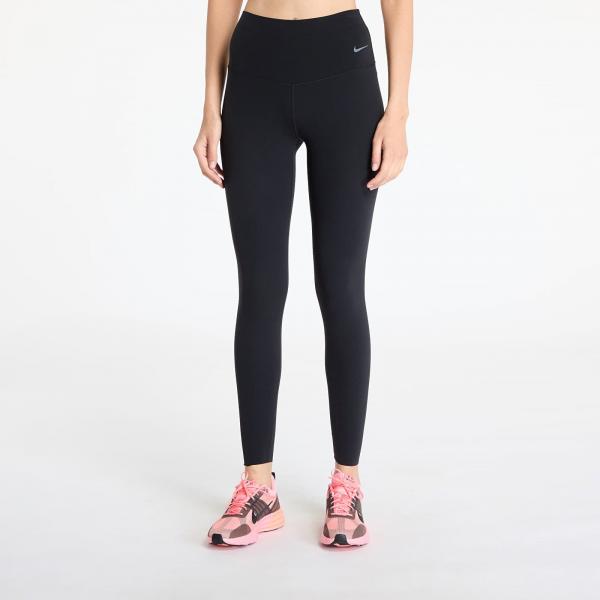 Legíny Nike Zenvy Women's Gentle-Support High-Waisted Full-Length Leggings Black/ Black L