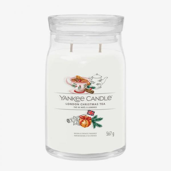 Yankee Candle Signature Large Jar 2 Wicks - London Christmas Tea Universal