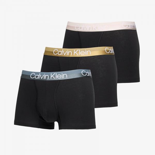 Boxerky Calvin Klein Trunk 3-Pack Black M
