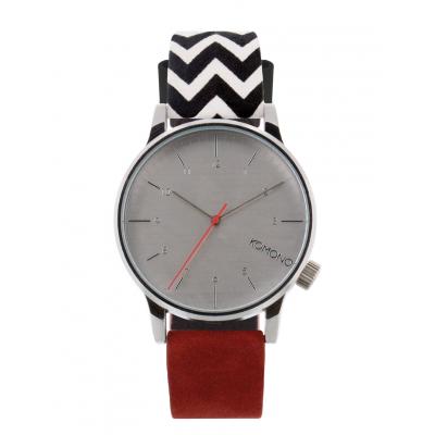 Hodinky Komono Winston Galore zigzag suede