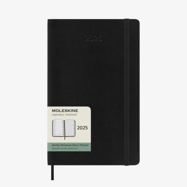 Moleskine Plánovací Zápisník 2025 Měkký L Černý L