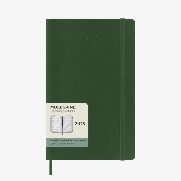 Moleskine Plánovací Zápisník 2025 Měkký L Zelený L