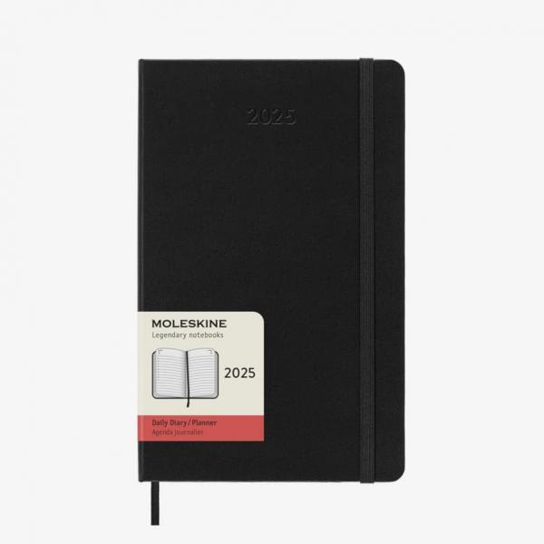 Moleskine Diář 2025 Denní Tvrdý L Černý L