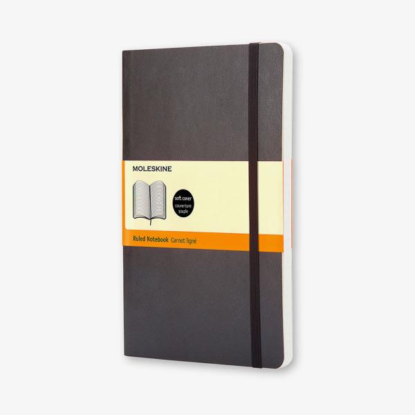 Moleskine Zápisník Měkký Linkovaný S Černý S