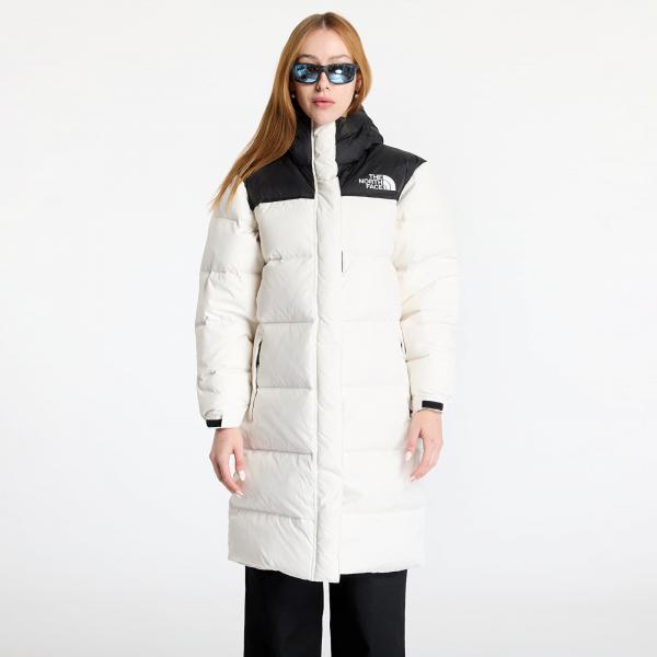 Péřovka The North Face Nuptse Parka White Dune S