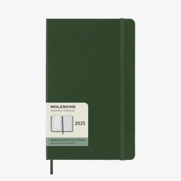 Moleskine Plánovací Zápisník 2025 Tvrdý L Zelený L