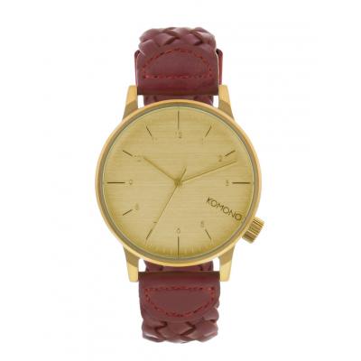 Komono Winston Woven Burgundy