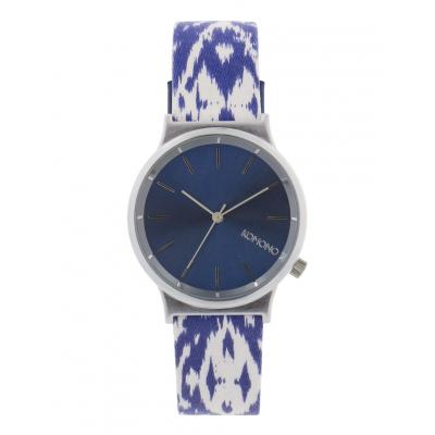 Hodinky Komono Wizard Print batik blues