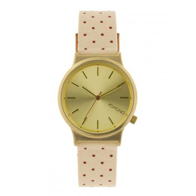 Hodinky Komono Wizard Print polkadot sand