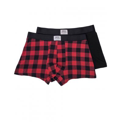 Boxerky WeSC Woody 2-Pack Black