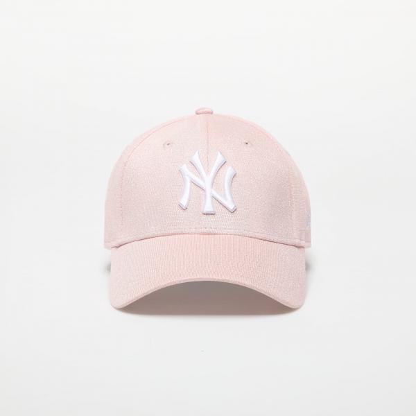 Kšiltovka New Era New York Yankees MLB Womens Glitter 9FORTY Adjustable Cap Pink/ White Universal