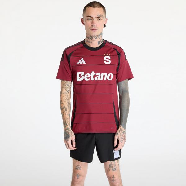 Dres adidas AC Sparta Praha 24/25 Home Jersey Noble Maroon XS