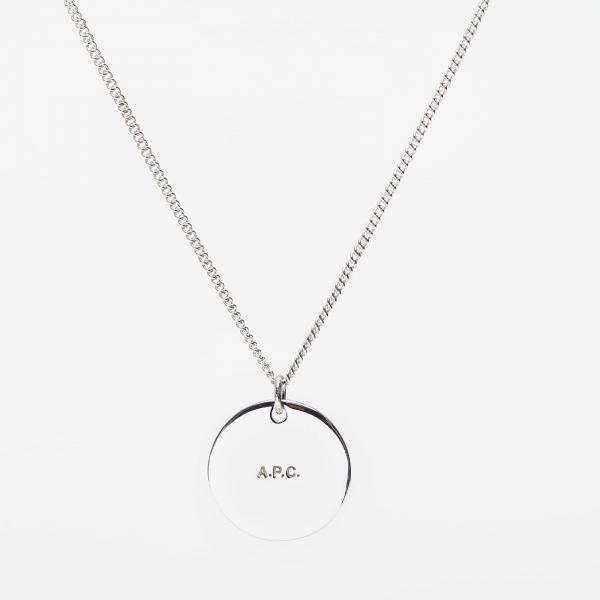 A. P. C. Collier Eloi Necklace Silver Universal