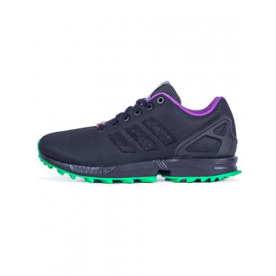 Sneakers - tenisky Adidas Originals ZX FLUX RS CBLACK/FLALIM/PERIWI