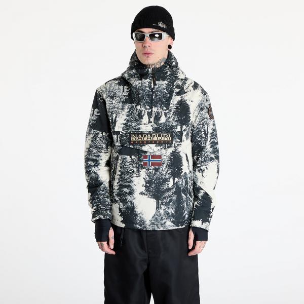 Bunda Napapijri Rainforest Next Det Tr F90 Jacket Black/ White XXL