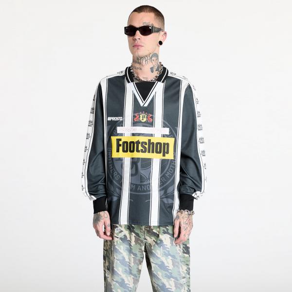 Dres FTSHP x PROSTO Longsleeve Jersey UNISEX B&W Stripes S