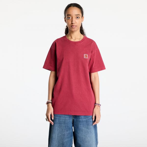 Tričko Carhartt WIP L/S Vista T-Shirt UNISEX Scarlet Garment Dyed M