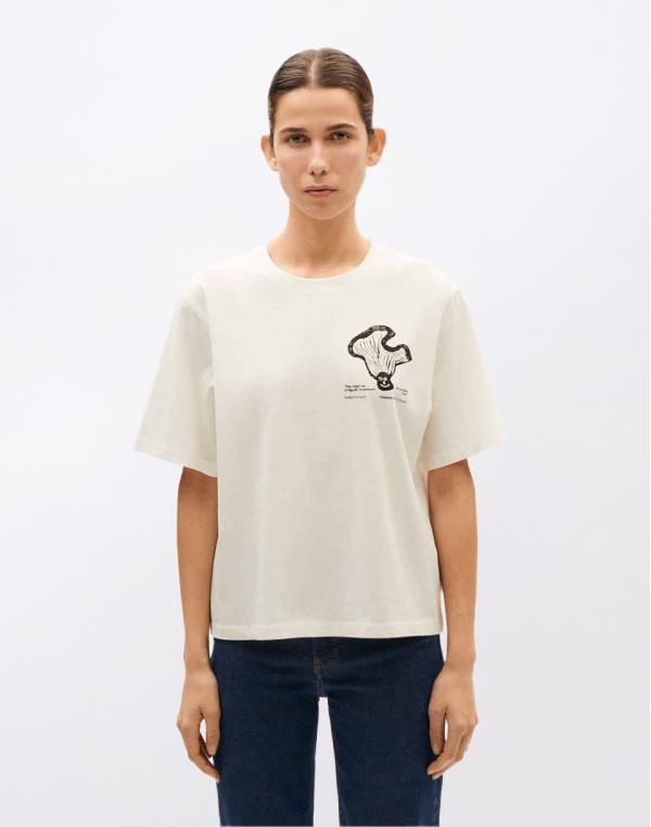 Tričko Thinking MU Funghi Lucia T-Shirt WHITE