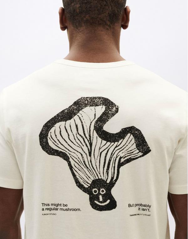 Tričko Thinking MU Funghi T-Shirt WHITE