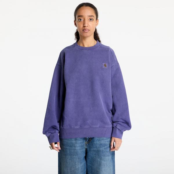 Mikina Carhartt WIP Vista Sweatshirt UNISEX Aura Garment Dyed XL