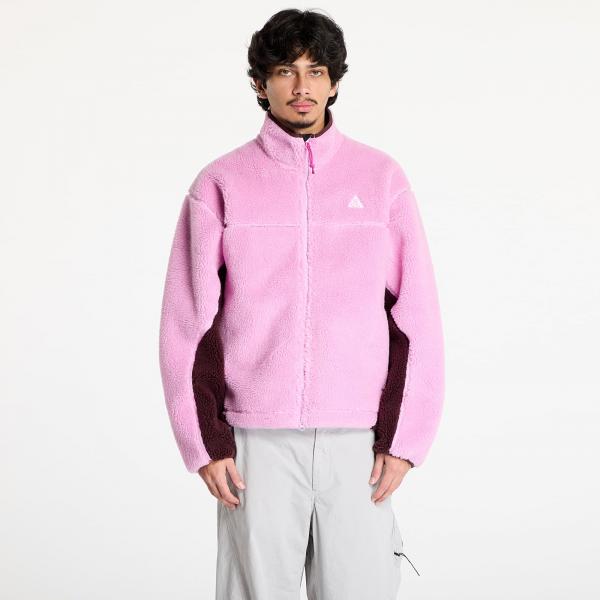 Mikina Nike ACG "Canwell Glacier" Men's Therma-FIT ADV Windproof Fleece Beyond Pink/ Burgundy Crush/ Summit White S