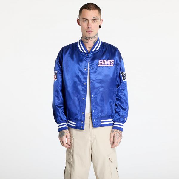 Bomber New Era New York Giants NFL Satin Bomber Jacket UNISEX Calming Blue/ White L