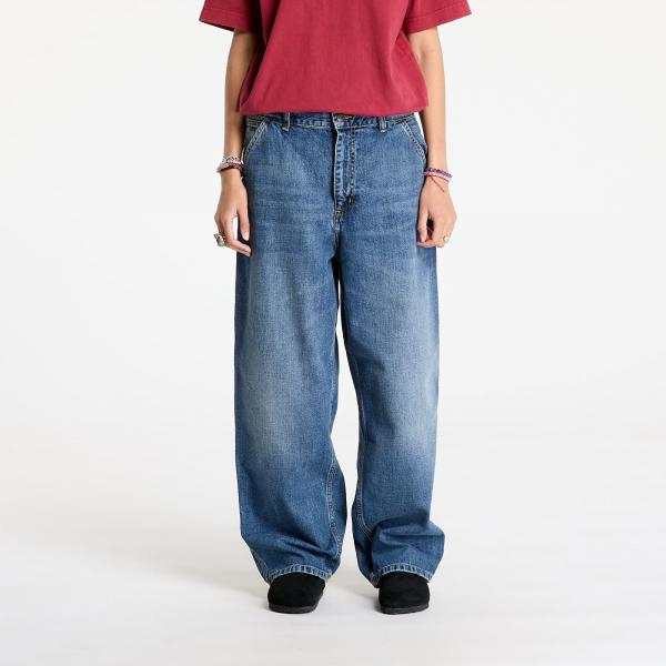 Kalhoty Carhartt WIP W' Brandon Single Knee Pant Blue Dark Used Wash M