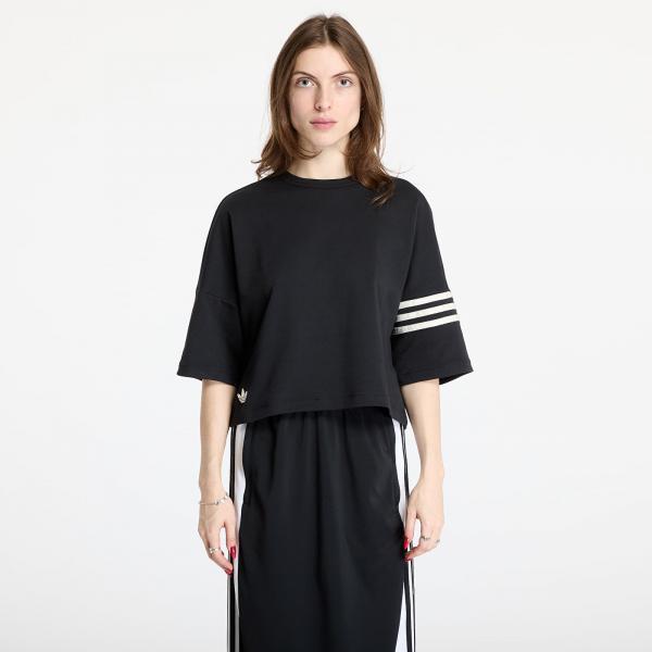 Tričko adidas Neuclassics T-Shirt Black/ Cream White XS