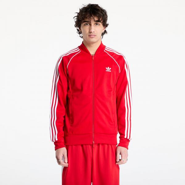 Mikina adidas SST Adicolor Classics Tracktop UNISEX Better Scarlet/ White S