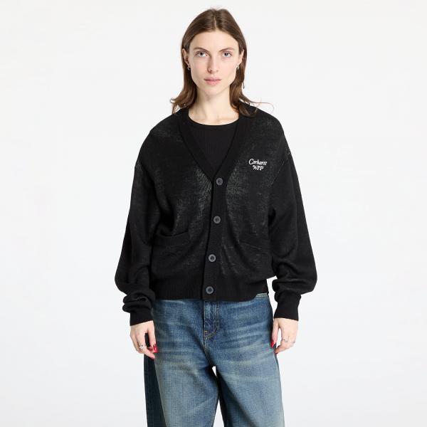 Svetr Carhartt WIP W' Harttbreaker Cardigan Black/ Wax M
