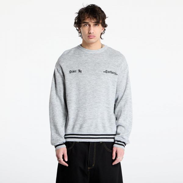 Svetr Carhartt WIP Greatest Hits Sweater UNISEX Ash Heather/ Black L