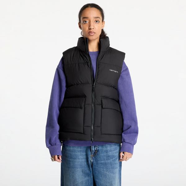 Vesta Carhartt WIP Springfield Vest UNISEX Black/ Misty Grey XS