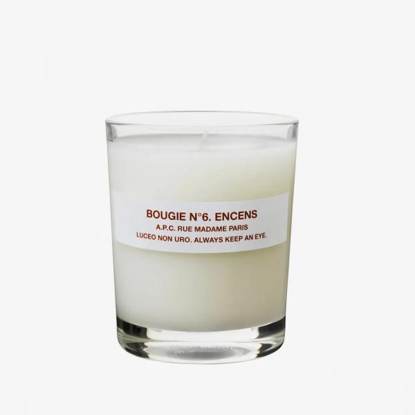 A.P.C. Bougie N°6. Encens Universal