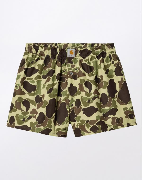 Carhartt WIP Cotton Boxer Camo Duck, Green S