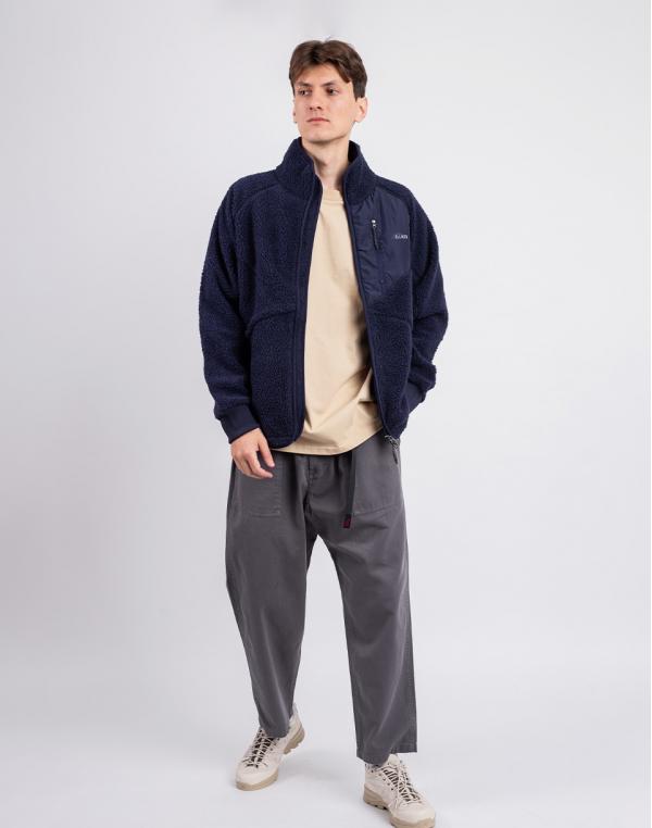 Elliker Keld Sherpa Fleece Jacket NAVY L
