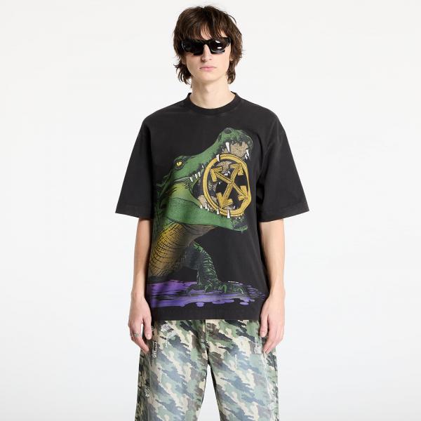 Tričko Off-White Big Croco Skate S/S Tee Vintage Black XXL