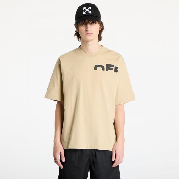 Tričko Off-White Off Shared Skate S/S Tee Creme Brulée XXL