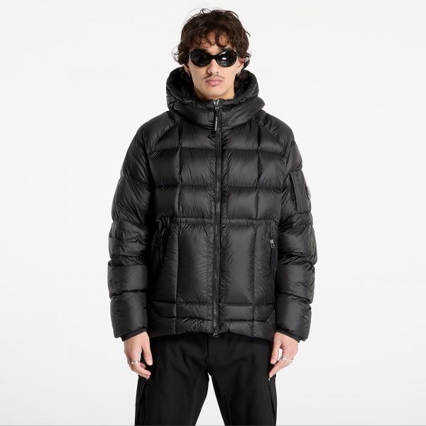 Bunda C.P. Company D.D. Shell Hooded Medium Down Jacket Black XL
