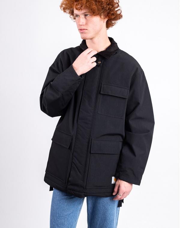 Carhartt WIP Clarton Coat Black/Black L